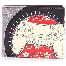 PlayStation Playstation Biker Controller Men's Bifold Wallet - Multicolour