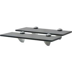 vidaXL - Estantería de Pared 30cm 2pcs