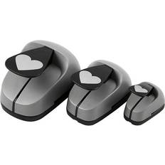 Creativ Company Scrapbog Creativ Company Craft Heart Punch Set 3pcs