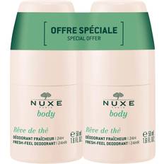 Nuxe Deodoranter Nuxe Body Rêve de Thé Fresh-Feel Deo Roll-on 50ml 2-pak