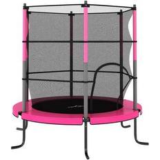 Trampoline with Safety Net Round 140x160cm