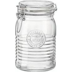 Transparent gummi Bormioli Rocco Officina Köksbehållare 1L