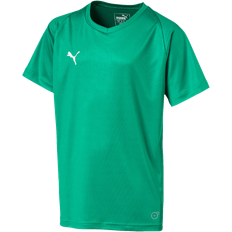 Oberteile Puma Liga Core Short Sleeve Jersey Kids - Pepper Green/Puma White