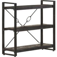 Multicolored Book Shelves vidaXL 3-Tier Book Shelf 31.5"