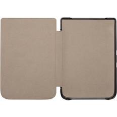 Bruin Tablethoezen Pocketbook Flip cover Shell series for Basic Lux 2, Touch Lux 4