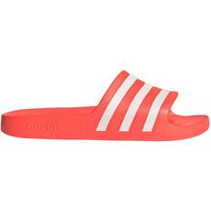 Herren - Rot Pantoffeln & Hausschuhe Adidas Adilette Aqua - Solar Red/Cloud White