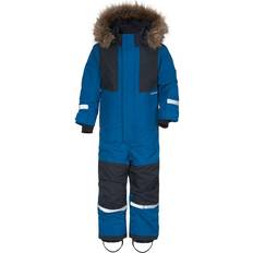 L Monos de nieve Didriksons Björnen Kid's Overall - Classic Blue (503834-458)