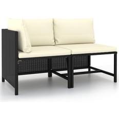 2 Loungesæt Havemøbler vidaXL 313520 Loungesæt, borde inkl. 2 sofaer