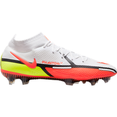 Nike Phantom GT2 Dynamic Fit Elite FG - White/Volt/Bright Crimson