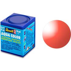 Rouge Peintures acryliques Revell Aqua Color Red Clear 18ml