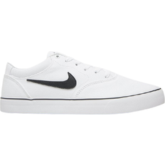 Dam - Nike SB Skor Nike SB Chron 2 Canvas - White/Black