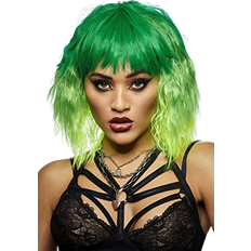 Grøn Korte parykker Kostumer Smiffys Manic Panic Venus Envy Trash Goddess Wig