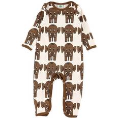 Småfolk Elephant Bodysuit - Toasted Coco
