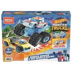 Mattel Monster Trucks Mattel Mega Construx Hot Wheels Rodger Dodger & Hot Wheels Racing