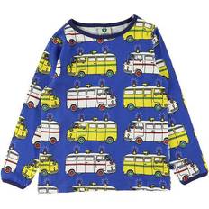 92/98 T-shirts Småfolk T-shirt with Ambulance - Blue Lolite (13-0006)