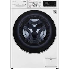 70 dB Wasmachines LG F2V7SLIM8E Voorlader Wasmachine 8.5 kg