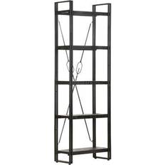 vidaXL Solid Mango Wood Bogreol 180cm