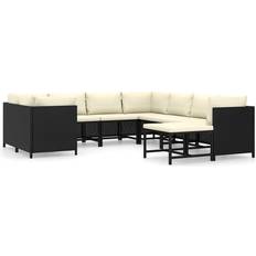 8 Lounge-Sets vidaXL 3059792 Lounge-Set, Tisch einschl. 8 Sofas