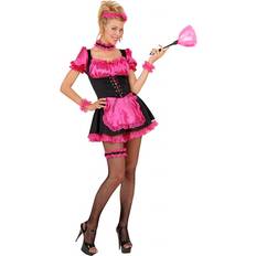 Mellaneuropa Dräkter & Kläder Widmann Pink French Maid Costume