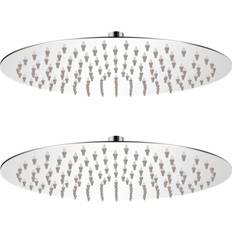 Brusesæt vidaXL Shower Head 2 Pcs (275936) Rustfrit stål