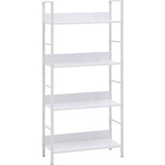 Black Book Shelves vidaXL 2882 Book Shelf 124.5cm