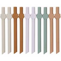 Baby Sugerør Liewood Straws Badu 10-pack