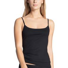 Shapewear & Ondergoed Calida Natural Comfort Spaghetti-Top - Zwart Katoen