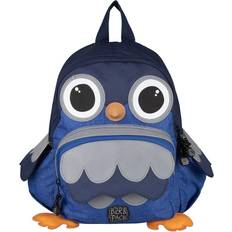 Pick & Pack Owl Shape Backpack - Blue Melange