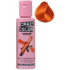 Cruelty Free Semi-Permanent Hair Dyes Renbow Crazy Color #57 Coral Red 100ml