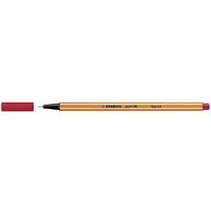 Røde Tusjpenner Stabilo Point 88 Fineliner 0.4mm Dark Red