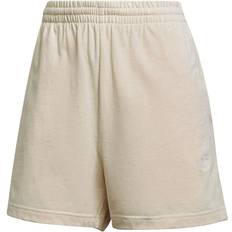 Beige - Joggingshorts adidas Women's Adicolor Essentials Shorts - Wonder White