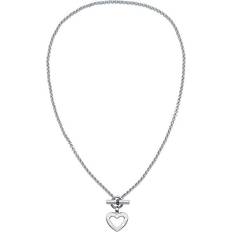 Tommy Hilfiger Halsband Tommy Hilfiger Heart Necklace - Silver