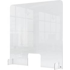 Transparent Skrivebordsskærme Nobo Protective Counter Partition Screen with Holes