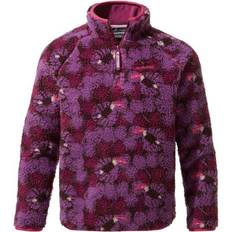 Craghoppers Shenden Floral Half Zip Fleece Top - Kids