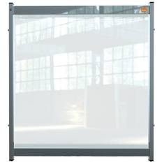 Transparent Skrivbordsskärmar Nobo Premium Plus Clear PVC Modular Desk Divider Screen System