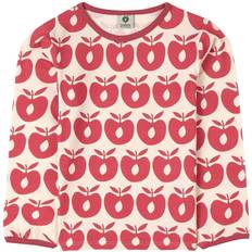 104/110 Bluser & Tunikaer Børnetøj Småfolk Apple T-shirt - Carmine (13-0015 -515)