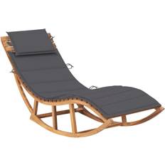 Teak Outdoor Rocking Chairs vidaXL 3063333