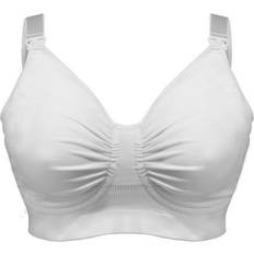 Carriwell Maternity & Nuring Bra Seamless Carri-Gel Supports White