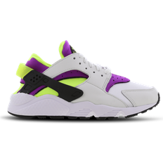 Nike Air Huarache W - White/Magenta/Black/Neon Yellow