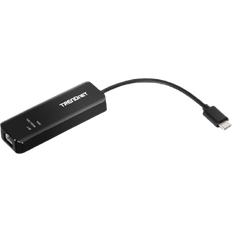 Cables Trendnet USB C- RJ45 Adapter M-F