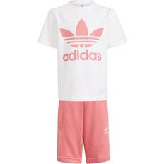 Adidas Niño Otros Conjuntos Adidas Conjunto Trifolio Junior - Blanco