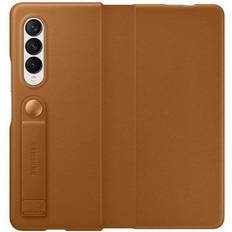 Samsung galaxy fold 3 Samsung Leather Flip Cover for Galaxy Z Fold3 5G