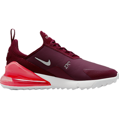 Men - Nike Air Max 270 Golf Shoes Nike Air Max 270 G - Dark Beetroot/Pink Salt/Sail