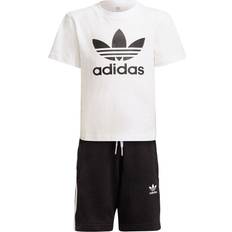 Recycled Materials Other Sets Children's Clothing adidas Kid's Adicolor Shorts & Tee Set - White/Black (H25274)