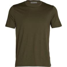 Man - Merino Wool T-shirts Icebreaker Merino Tech Lite II Short Sleeve T-shirt - Loden