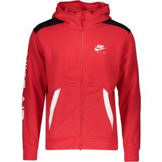 University jacket Nike Air Fleece Hooded Jacket - University Red/Black/White