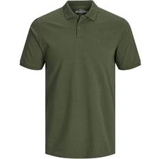 Jack & Jones Classic Polo Shirt - Green/Olive Night