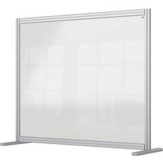 Nobo Büroeinrichtung & Aufbewahrung Nobo Premium Plus Clear Acrylic Protective Desk Divider Screen Modular System