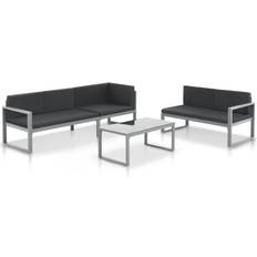 Arredamento da Giardino e per Esterni vidaXL 44448 Outdoor Lounge Set, 1 Table incl. 2 Sofas