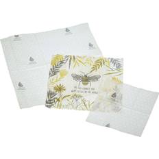 KitchenCraft Natural Elements Eco-Friendly Food Wraps Bivoksdug 3stk